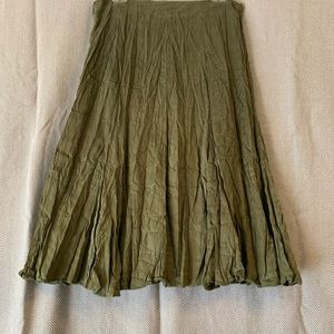 Alberto Makali midi bell bottom skirt